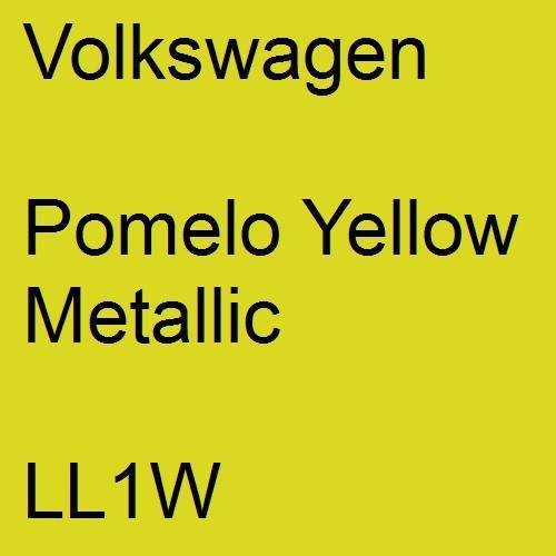 Volkswagen, Pomelo Yellow Metallic, LL1W.